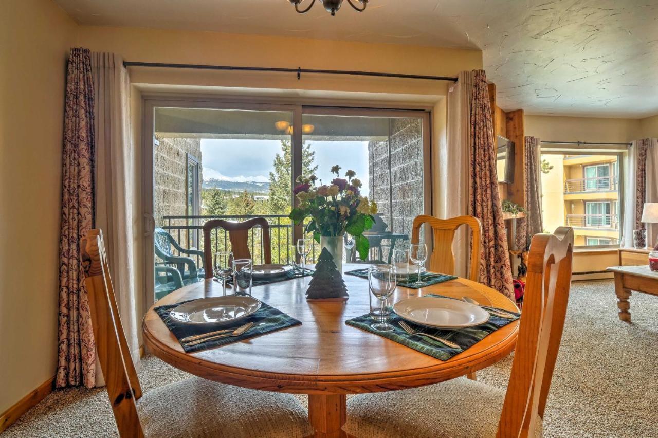 Cozy Ski-In&Ski-Out Breckenridge Condo Mtn Views! Buitenkant foto