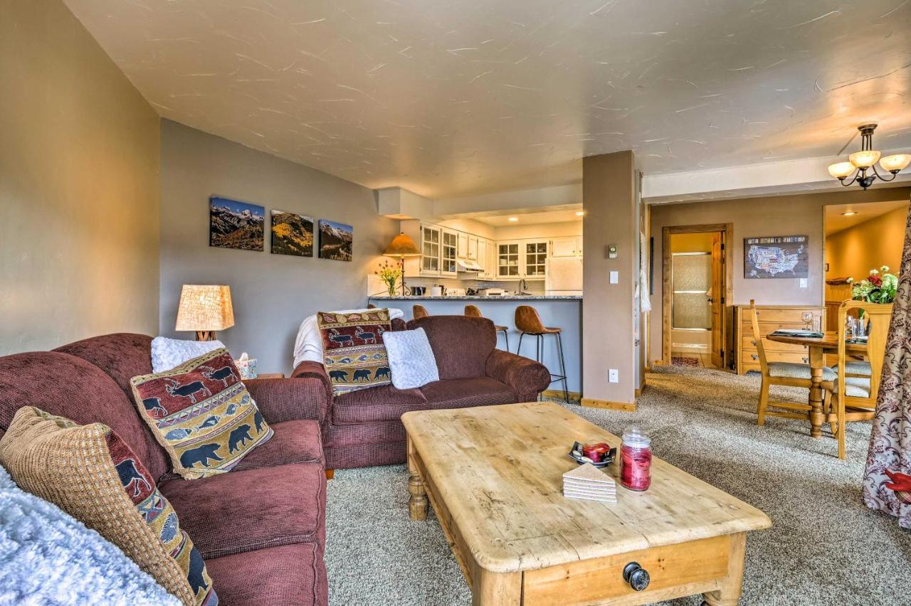 Cozy Ski-In&Ski-Out Breckenridge Condo Mtn Views! Buitenkant foto